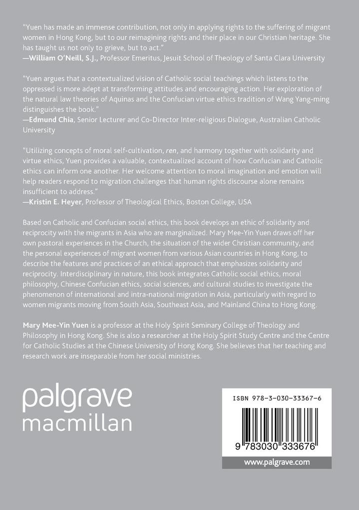 Weitere Ansicht: Solidarity and Reciprocity with Migrants in Asia | Mary Mee-Yin Yuen