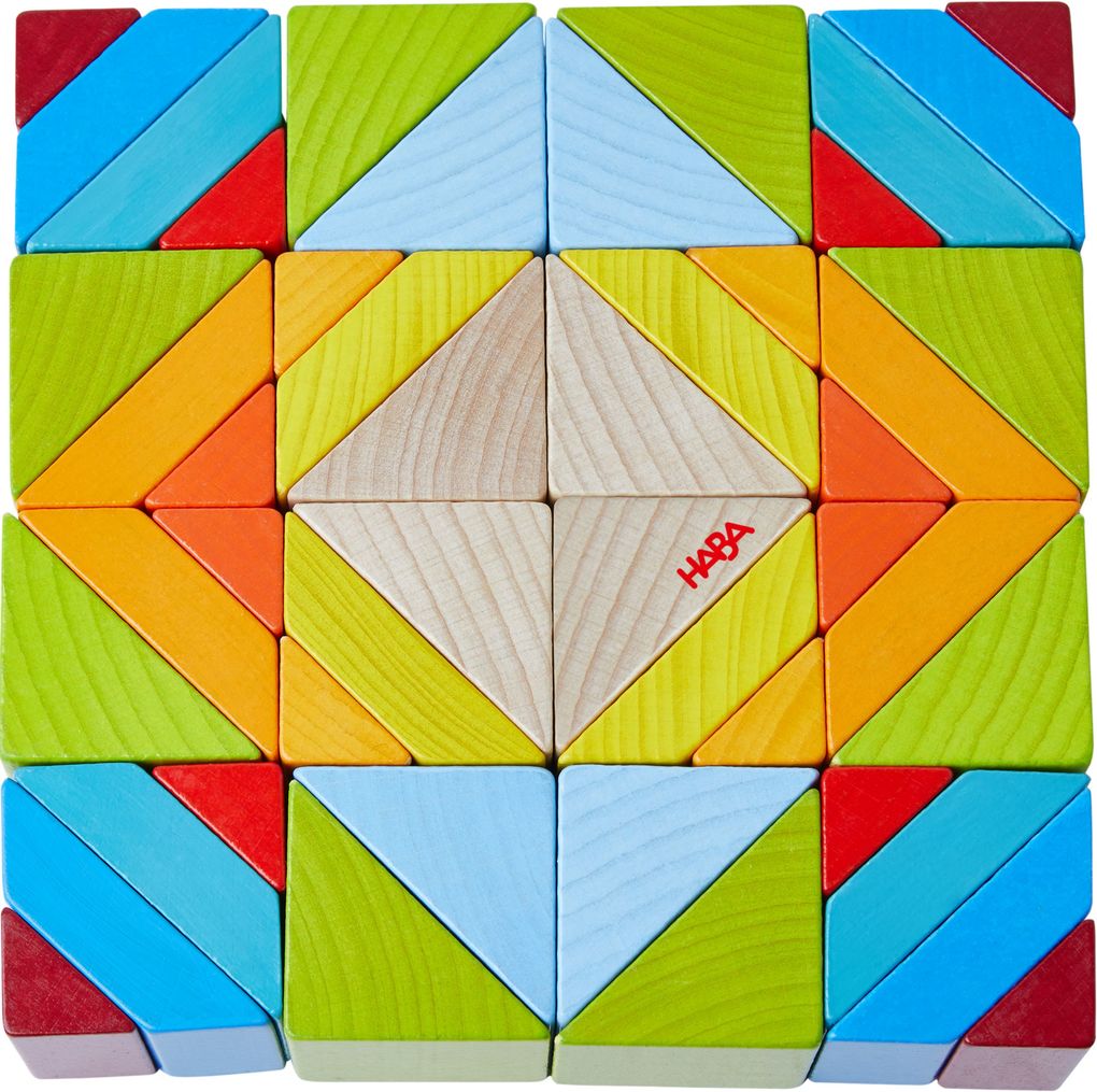 Weitere Ansicht: 3D-Legespiel Würfelmosaik
