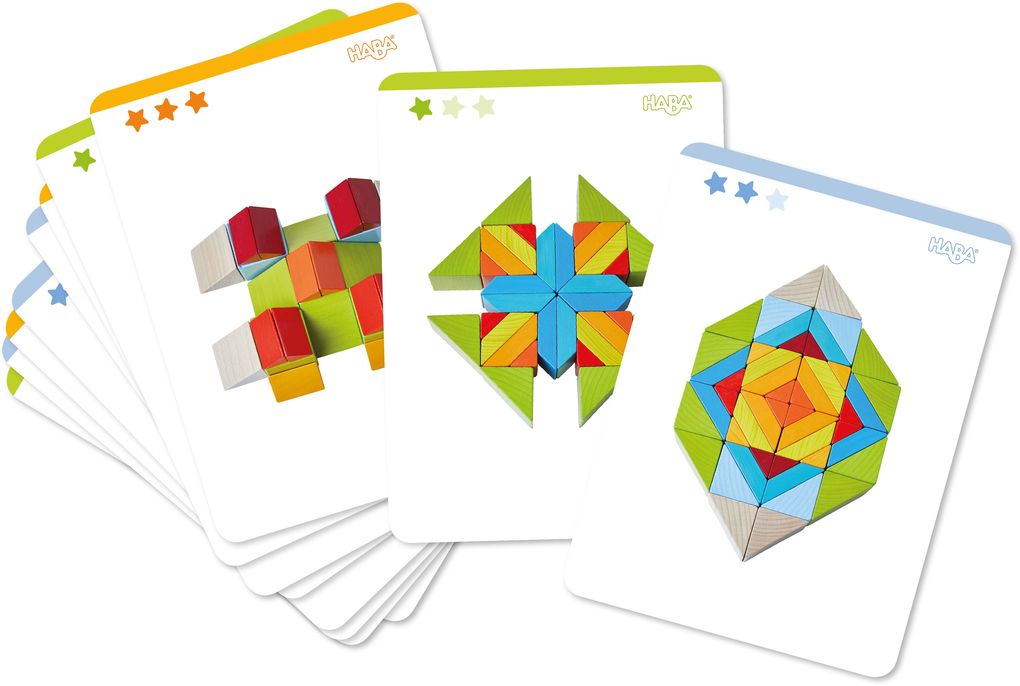 Weitere Ansicht: 3D-Legespiel Würfelmosaik