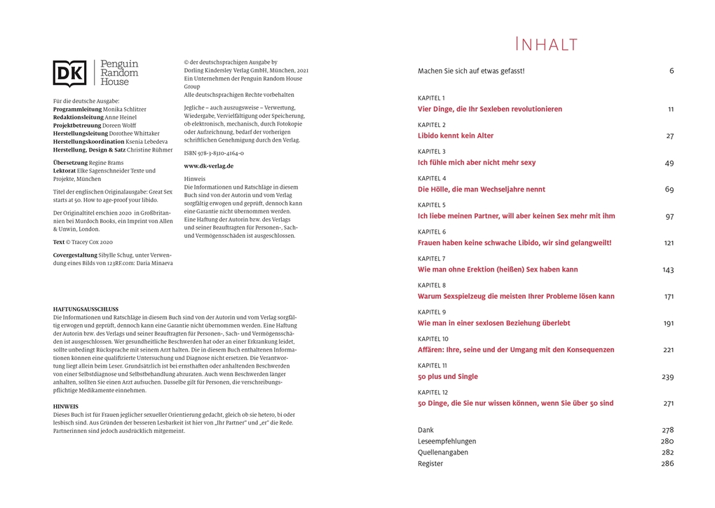 Weitere Ansicht: Super Sex beginnt mit 50 | Tracey Cox