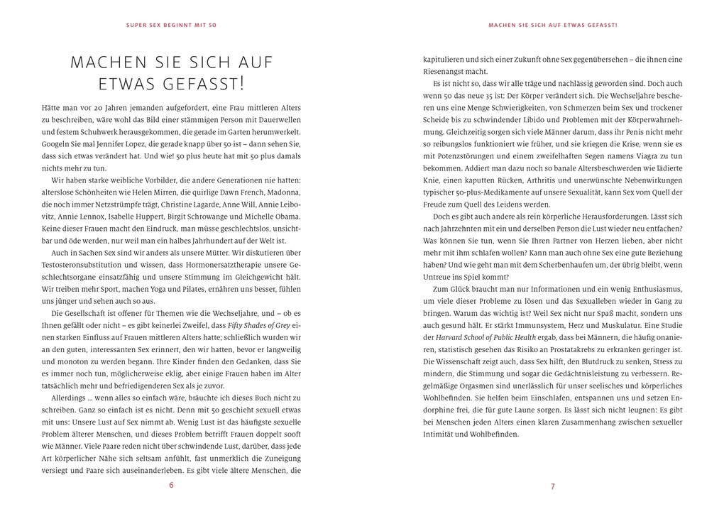 Weitere Ansicht: Super Sex beginnt mit 50 | Tracey Cox