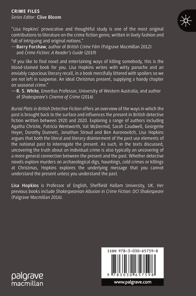 Weitere Ansicht: Burial Plots in British Detective Fiction | Lisa Hopkins