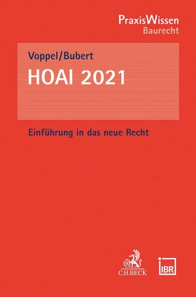 Produktbild: HOAI 2021 | Reinhard Voppel, Christoph Bubert
