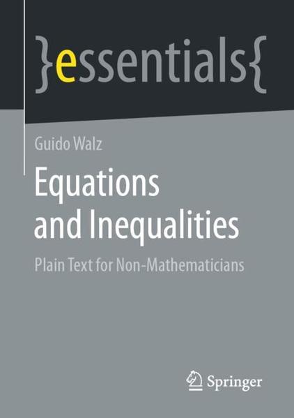 Produktbild: Equations and Inequalities | Guido Walz