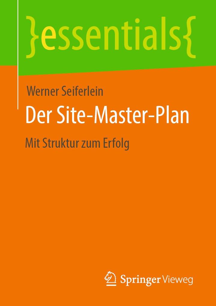 Produktbild: Der Site-Master-Plan | Werner Seiferlein