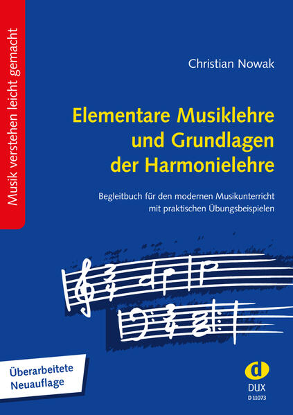 Produktbild: Elementare Musiklehre und Grundlagen der Harmonielehre | Christian Nowak
