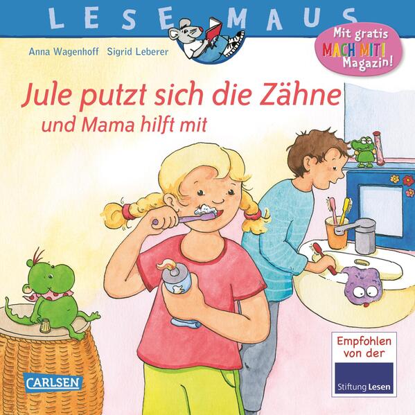 Produktbild: LESEMAUS 138: Jule putzt sich die Zähne - und Mama hilft mit | Anna Wagenhoff