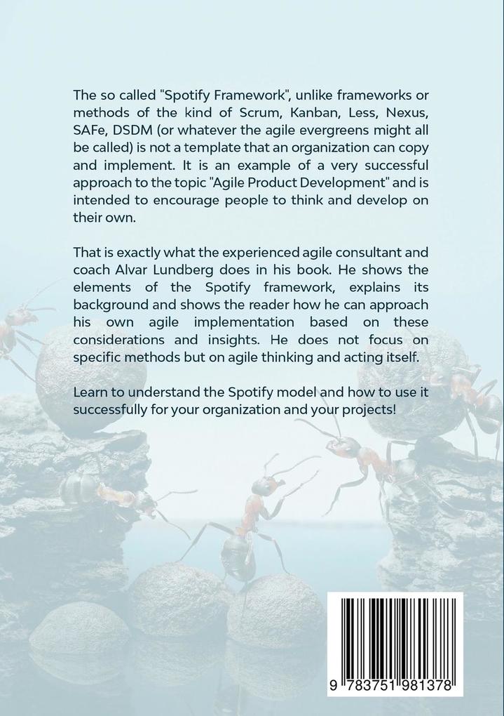 Weitere Ansicht: Successful with the Agile Spotify Framework | Alvar Lundberg