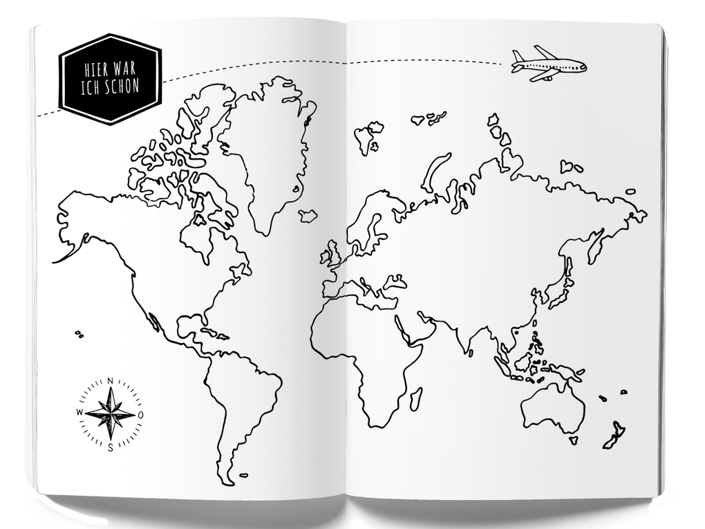 Weitere Ansicht: GuideMe Travel Diary "Colors" - individuelles Reisetagebuch