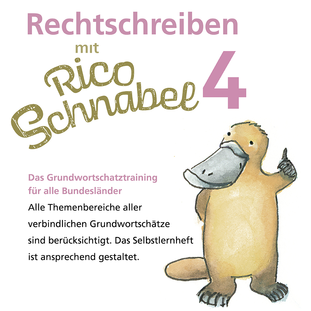 Weitere Ansicht: Rechtschreiben mit Rico Schnabel, Klasse 4 | Stefanie Drecktrah, Mareike Hahn