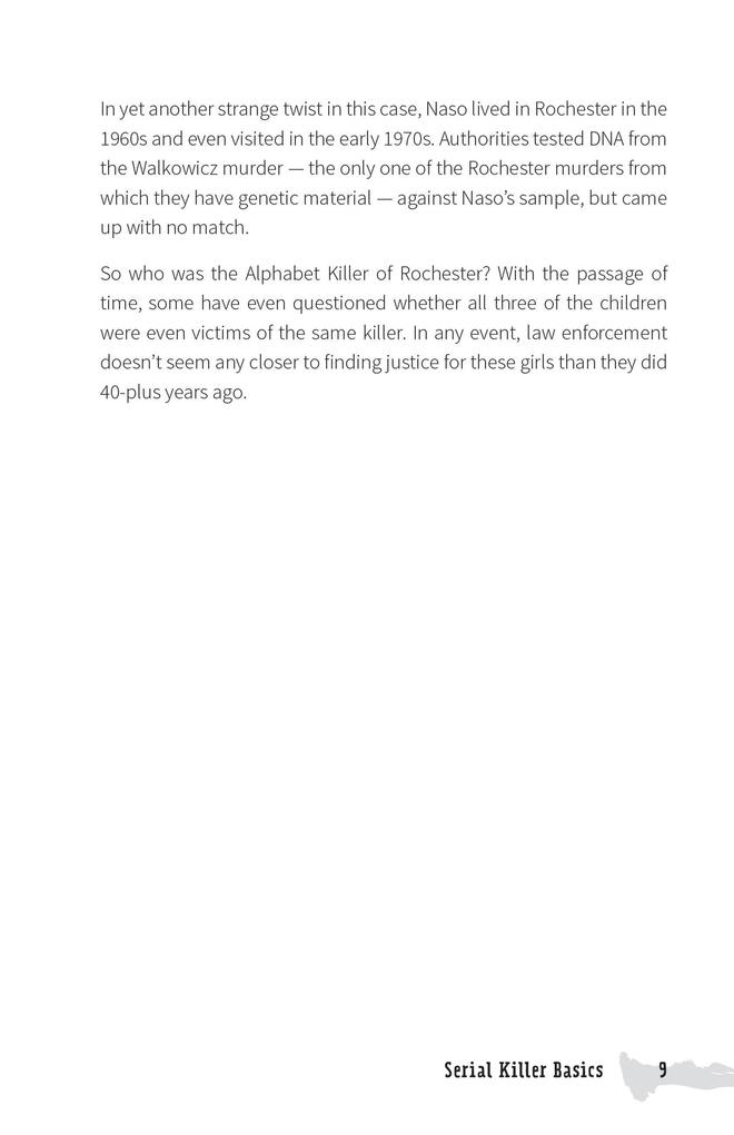 Weitere Ansicht: Serial Killer Trivia: Cold Cases | Michelle Kaminsky