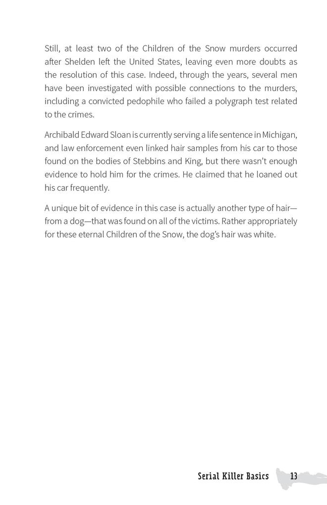 Weitere Ansicht: Serial Killer Trivia: Cold Cases | Michelle Kaminsky