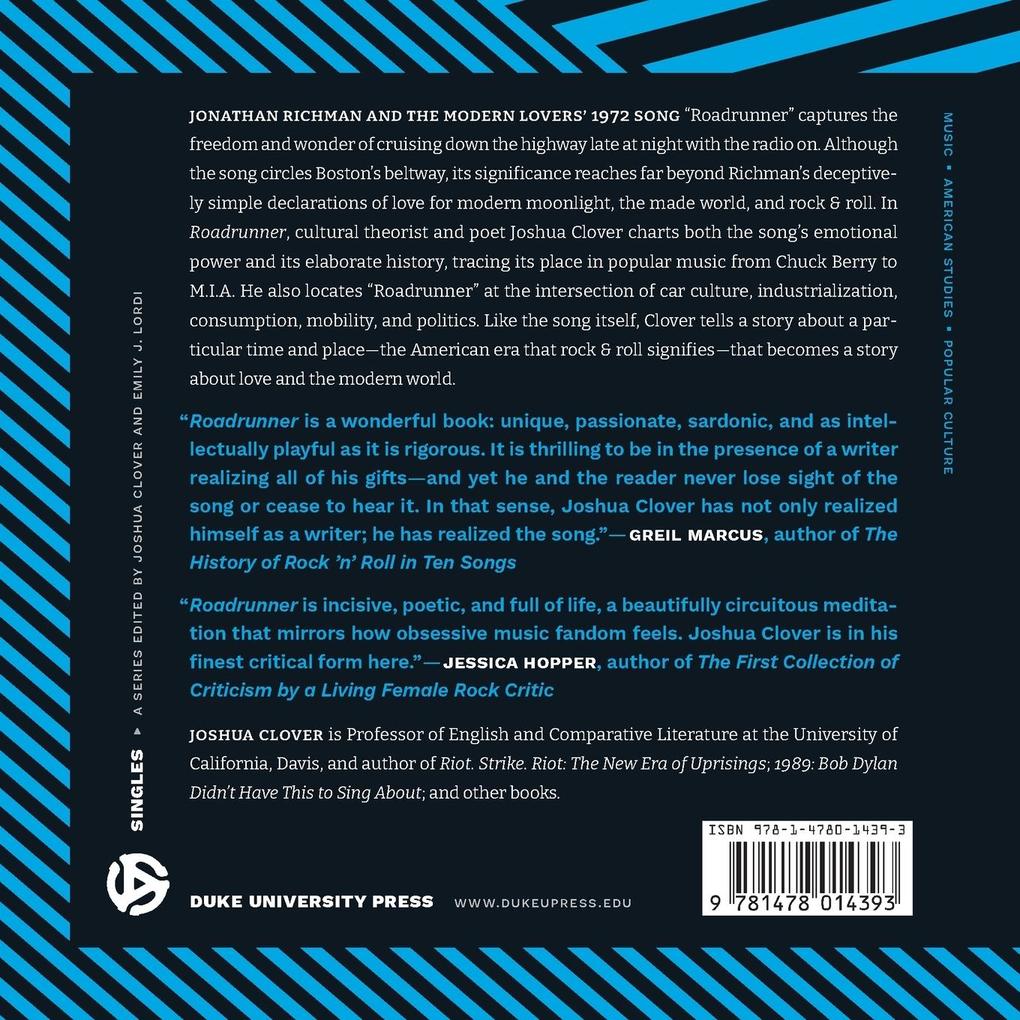 Weitere Ansicht: Roadrunner | Joshua Clover