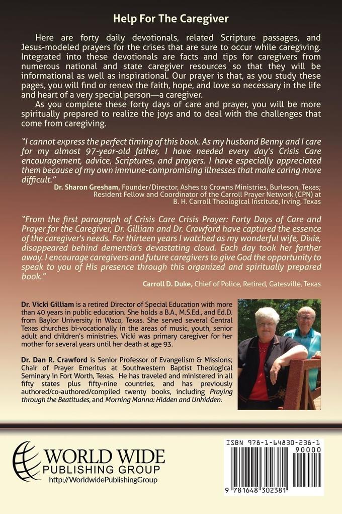 Weitere Ansicht: Crisis Care Crisis Prayer | Dan R. Crawford, Vicki L. Gilliam