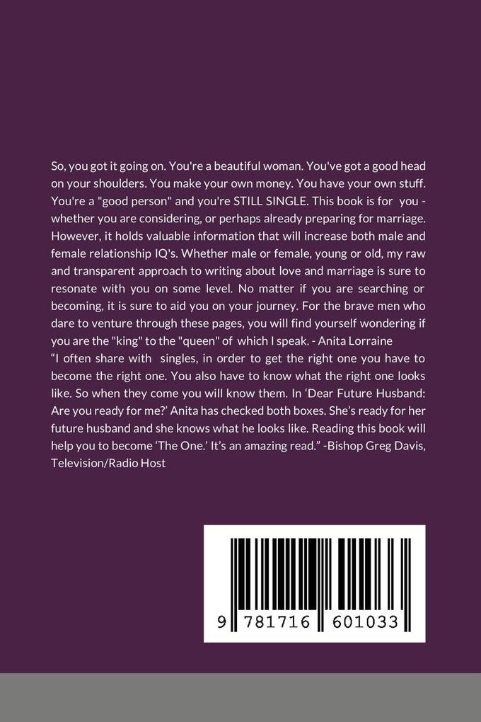 Weitere Ansicht: Dear Future Husband | Anita Lorraine