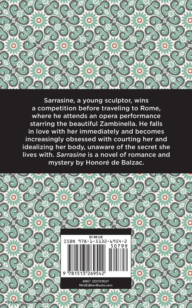 Weitere Ansicht: Sarrasine | Honoré de Balzac