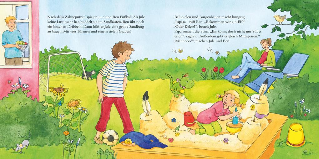 Weitere Ansicht: LESEMAUS 138: Jule putzt sich die Zähne - und Mama hilft mit | Anna Wagenhoff