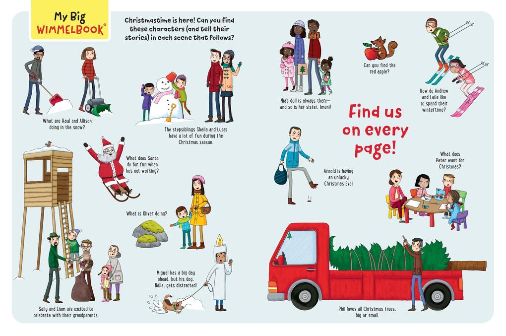 Weitere Ansicht: My Big Wimmelbook(r) - Christmas Village | Monika Parciak