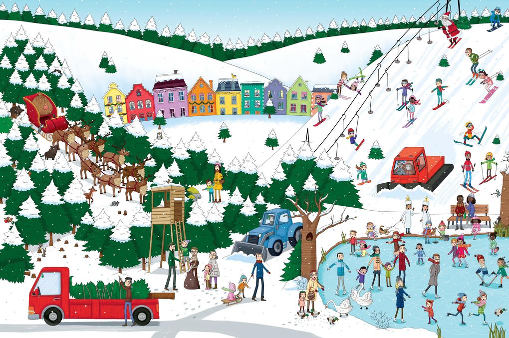 Weitere Ansicht: My Big Wimmelbook(r) - Christmas Village | Monika Parciak