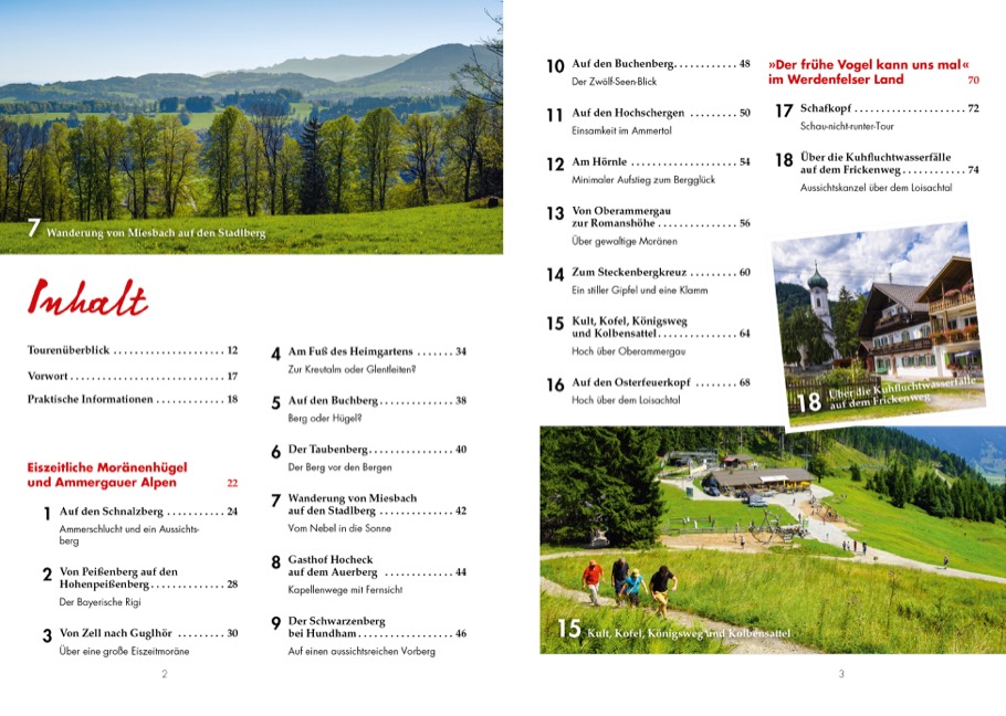 Weitere Ansicht: 100 Bergtouren für Langschläfer Bayerische Voralpen | Wilfried und Lisa Bahnmüller, Wilfried Bahnmüller, Lisa Bahnmüller
