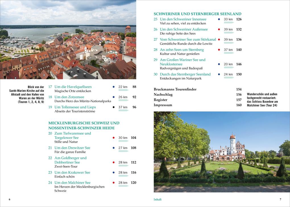 Weitere Ansicht: Radtouren am Wasser Mecklenburgische Seenplatte | Linda OBryan, Linda OBryan und Hans Zaglitsch, Linda O'Bryan, Hans Zaglitsch