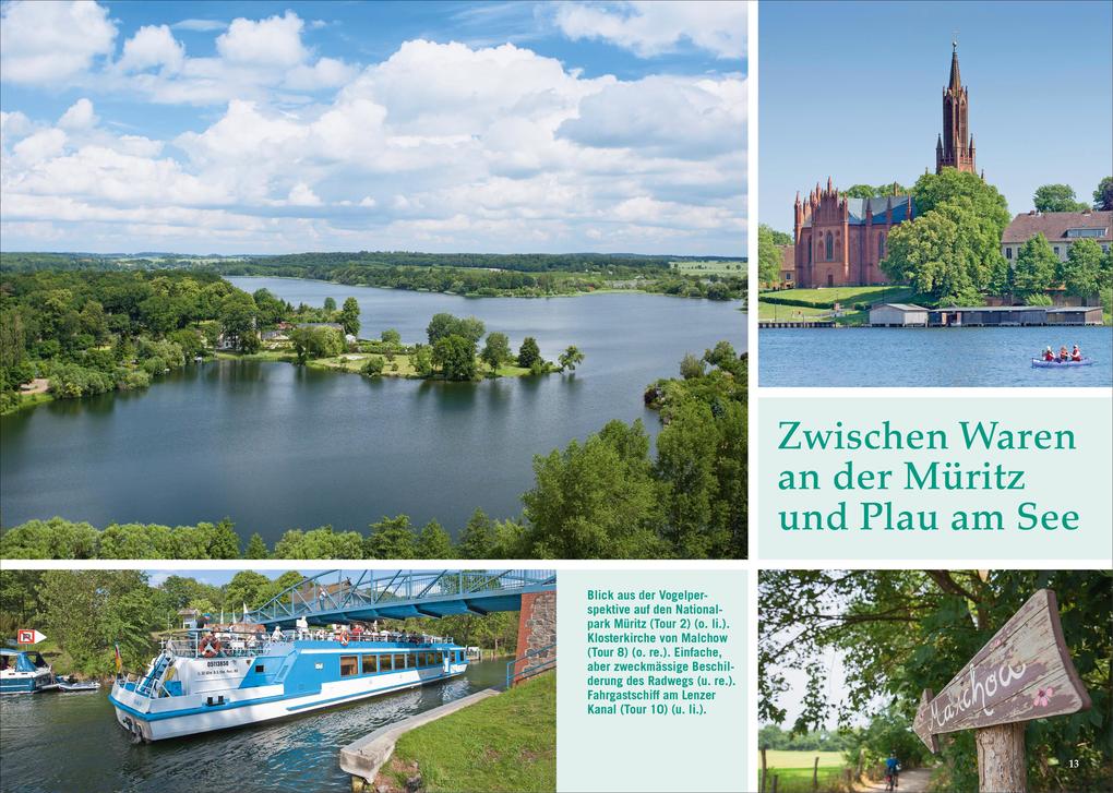 Weitere Ansicht: Radtouren am Wasser Mecklenburgische Seenplatte | Linda OBryan, Linda OBryan und Hans Zaglitsch, Linda O'Bryan, Hans Zaglitsch