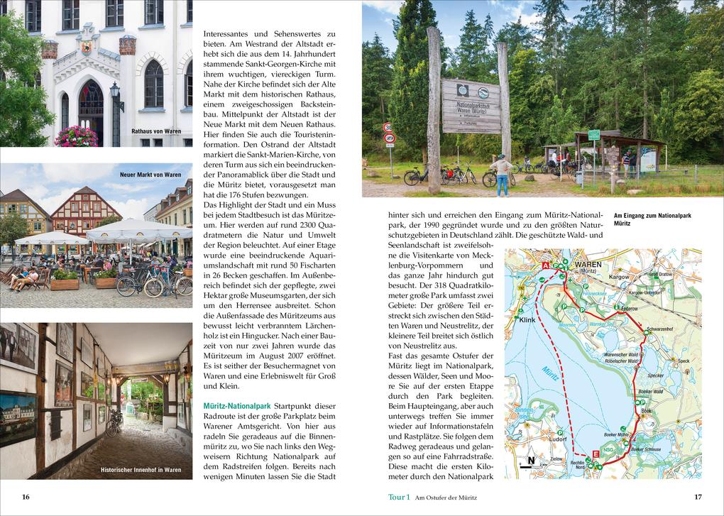 Weitere Ansicht: Radtouren am Wasser Mecklenburgische Seenplatte | Linda OBryan, Linda OBryan und Hans Zaglitsch, Linda O'Bryan, Hans Zaglitsch