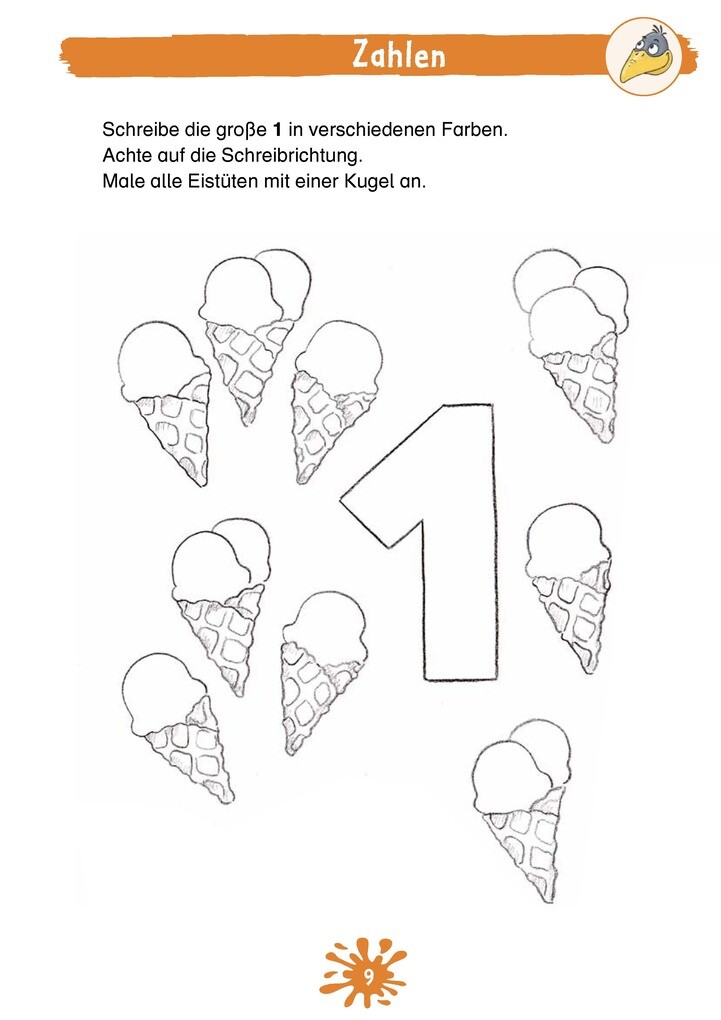 Weitere Ansicht: Mein Vorschulblock mit Rabe Linus (3) | Dorothee Raab