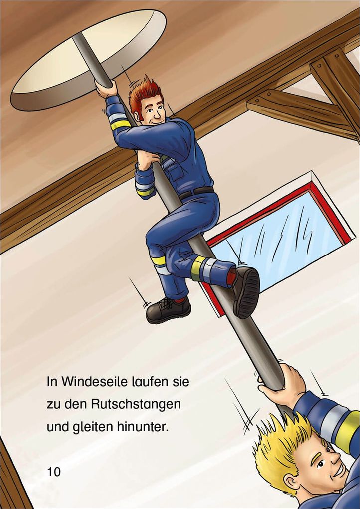 Weitere Ansicht: Leselöwen 1. Klasse - Achtung, Feuerwehr im Einsatz! | Annette Neubauer