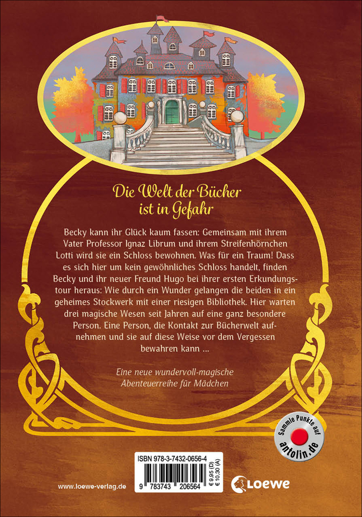 Weitere Ansicht: Das Bücherschloss (Band 1) - Das Geheimnis der magischen Bibliothek | Barbara Rose