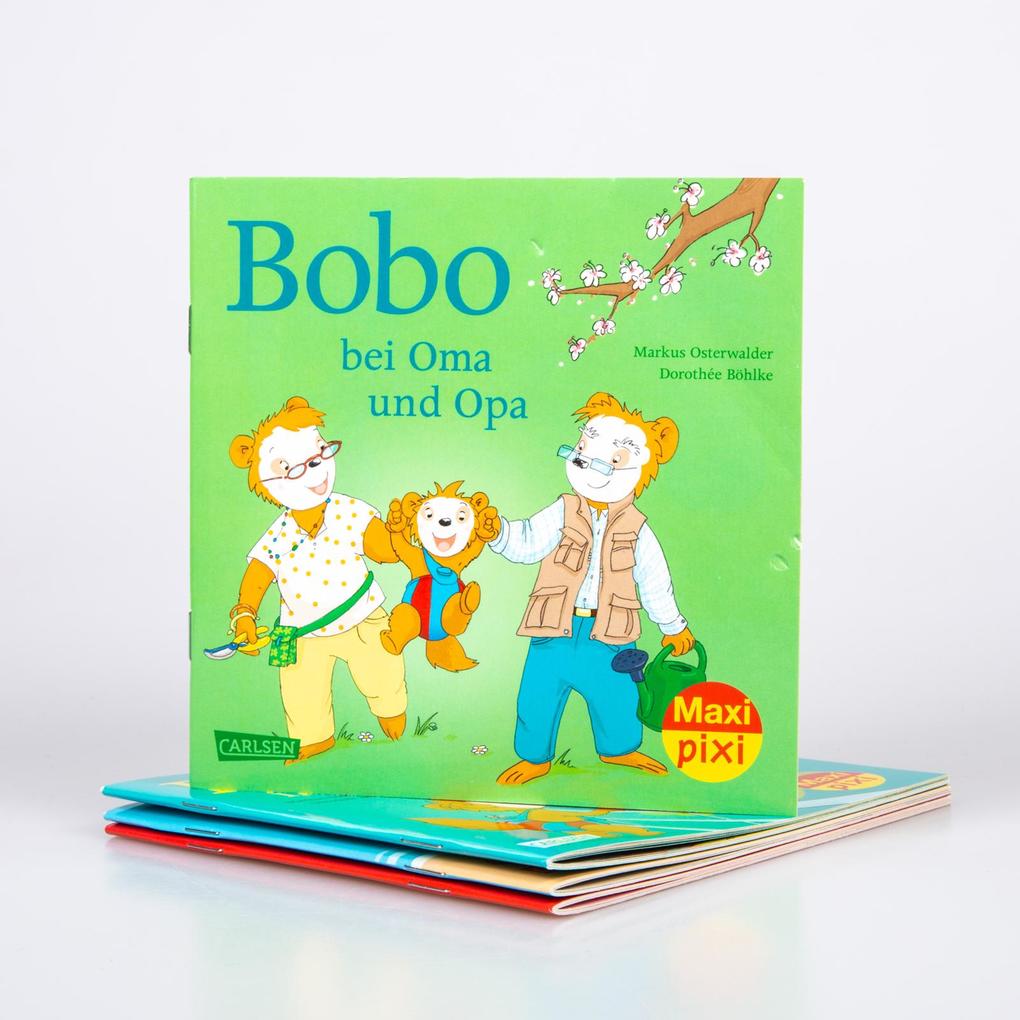 Weitere Ansicht: Maxi-Pixi-4er-Set 86: Bobo Siebenschläfer (4x1 Exemplar) | Markus Osterwalder