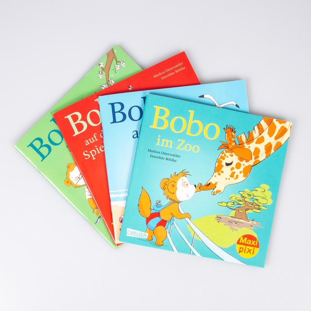 Weitere Ansicht: Maxi-Pixi-4er-Set 86: Bobo Siebenschläfer (4x1 Exemplar) | Markus Osterwalder
