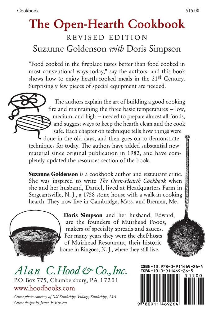 Weitere Ansicht: Open-Hearth Cookbook | Suzanne Goldenson