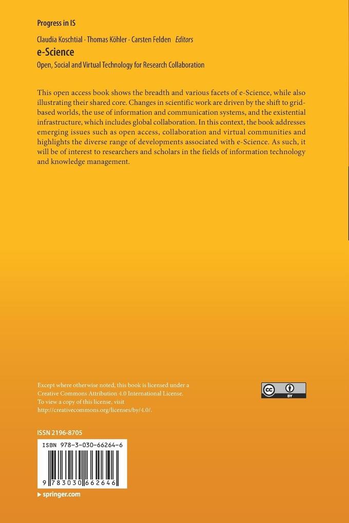 Weitere Ansicht: e-Science
