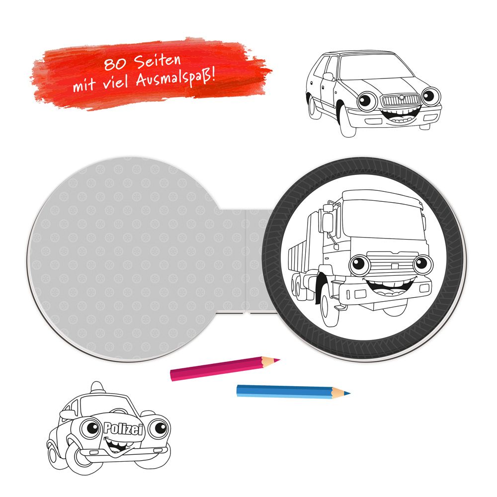 Weitere Ansicht: Trötsch Malbuch Fahrzeuge Malbuch
