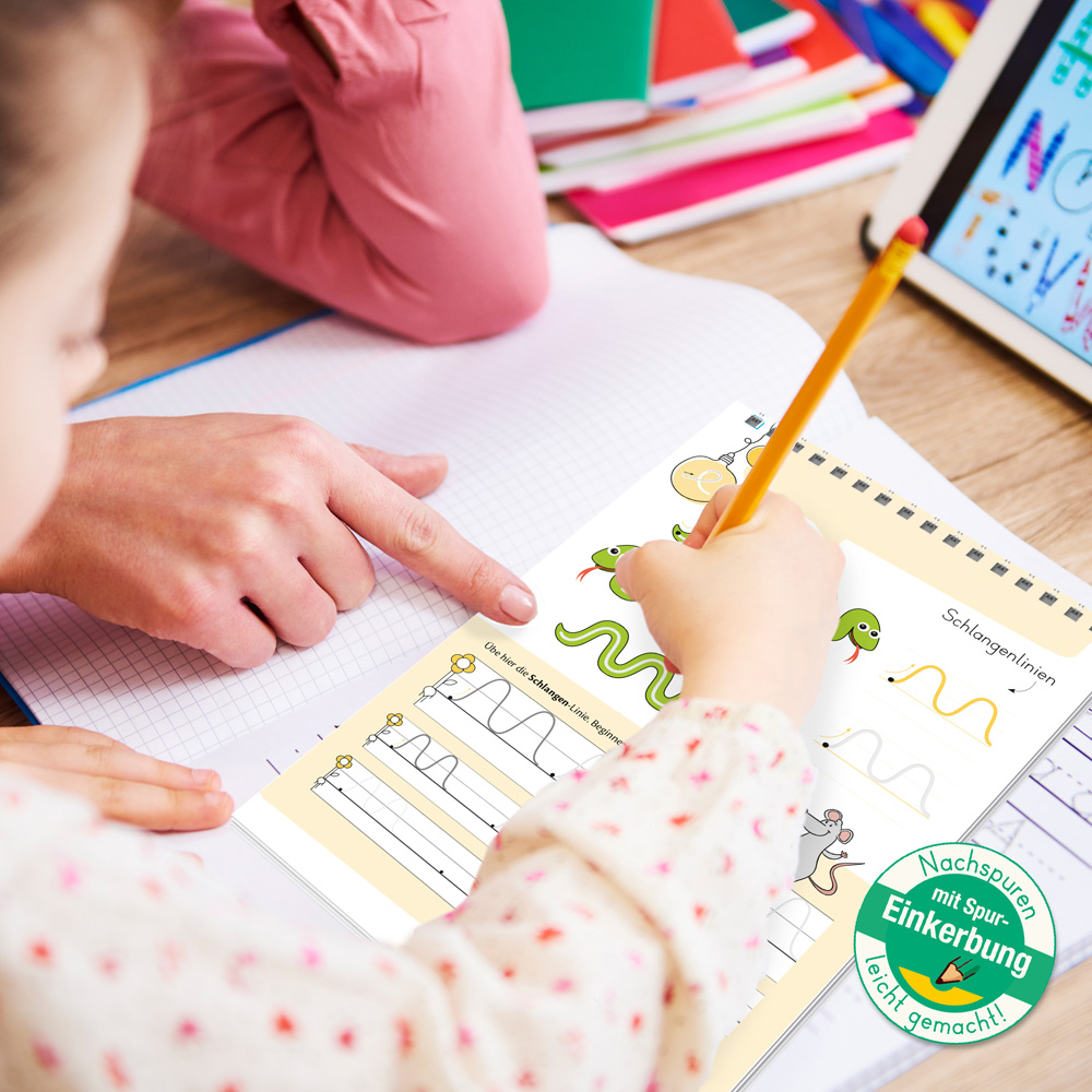 Weitere Ansicht: Trötsch Mein Spurrillenblock Vorschulübungen Übungsbuch
