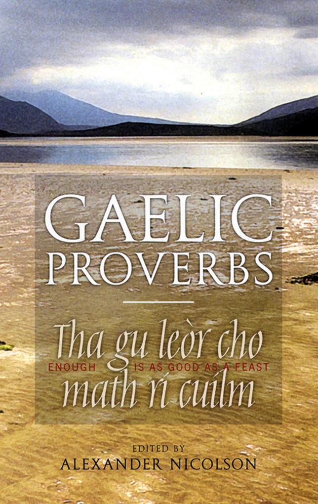 Produktbild: Gaelic Proverbs | Alexander Nicolson
