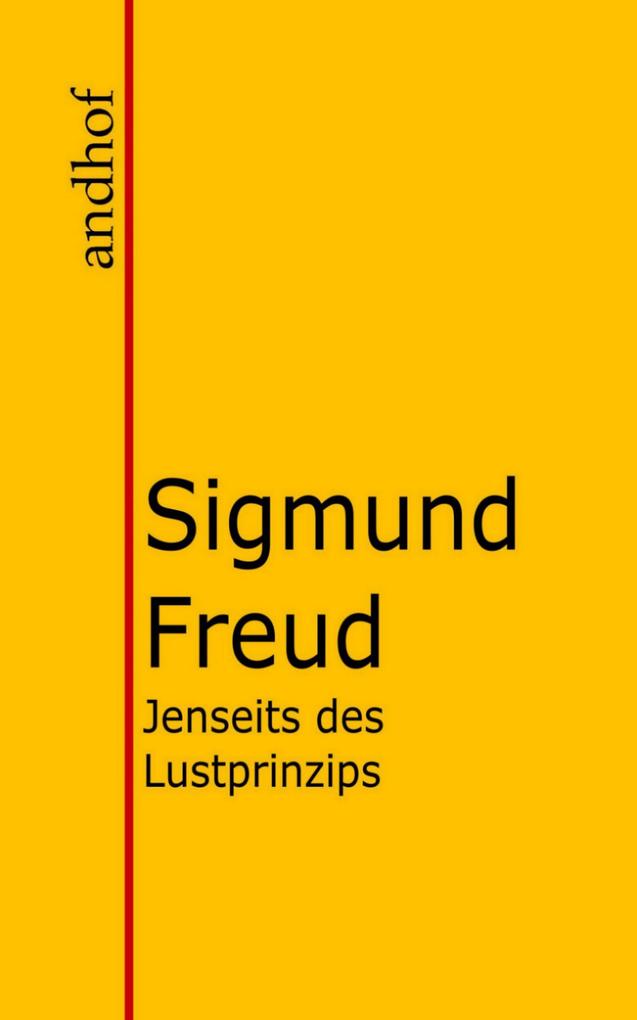 Produktbild: Jenseits des Lustprinzips | Sigmund Freud