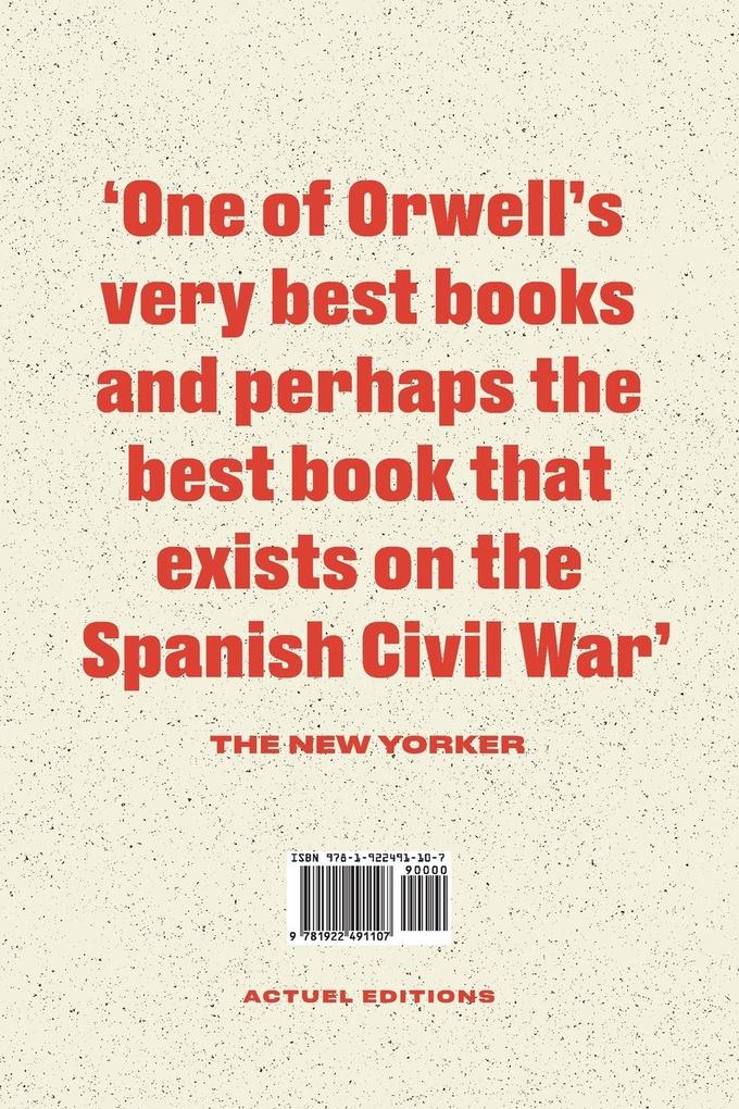 Weitere Ansicht: Homage to Catalonia | George Orwell