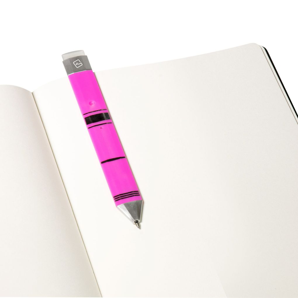 Weitere Ansicht: Pen Bookmark Pink&Silber - Stift und Lesezeichen in einem