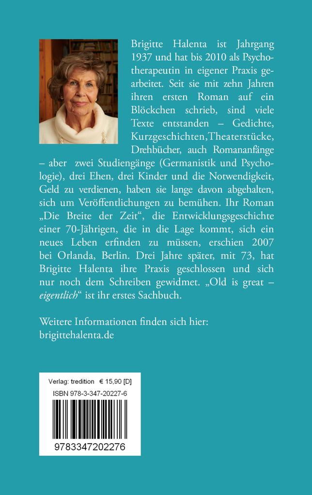 Weitere Ansicht: OLD IS GREAT - eigentlich | Brigitte Halenta