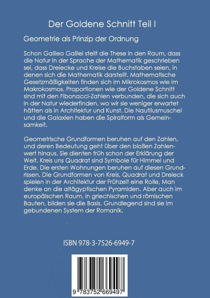 Weitere Ansicht: Der Goldene Schnitt | Ingeborg Bauer