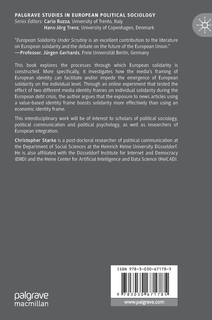 Weitere Ansicht: European Solidarity Under Scrutiny | Christopher Starke