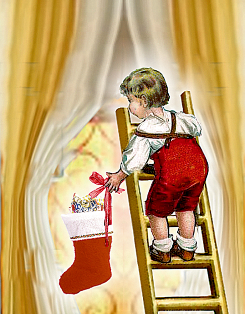 Weitere Ansicht: A3-Wandkalender - Zauberhaftes Weihnachtshaus