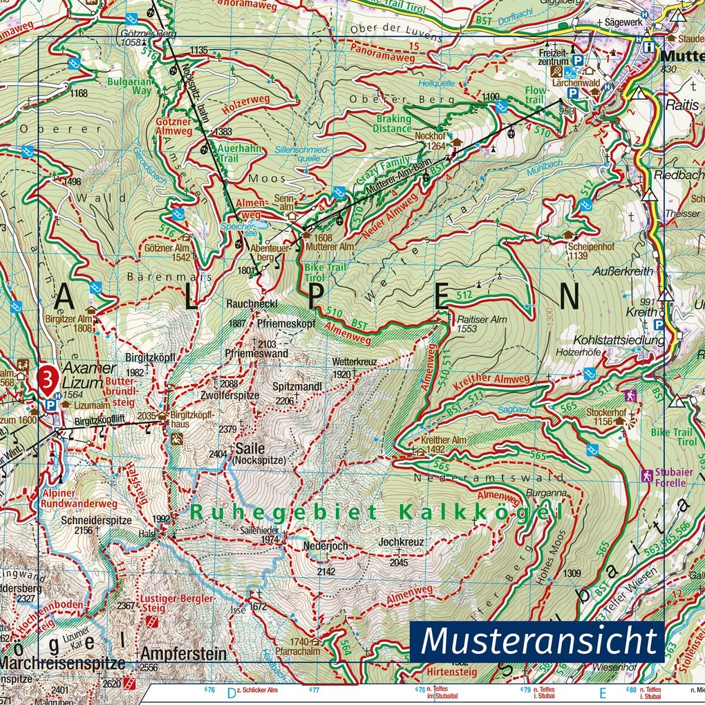 Weitere Ansicht: KOMPASS Wanderkarte 72 Ortler/Ortles, Cevedale 1:50.000