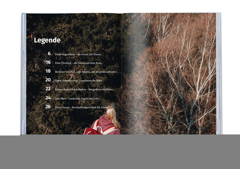 Weitere Ansicht: KOMPASS Dein Augenblick Harz | Elke Haan, Jessica Cramme, Janis Wieczorek