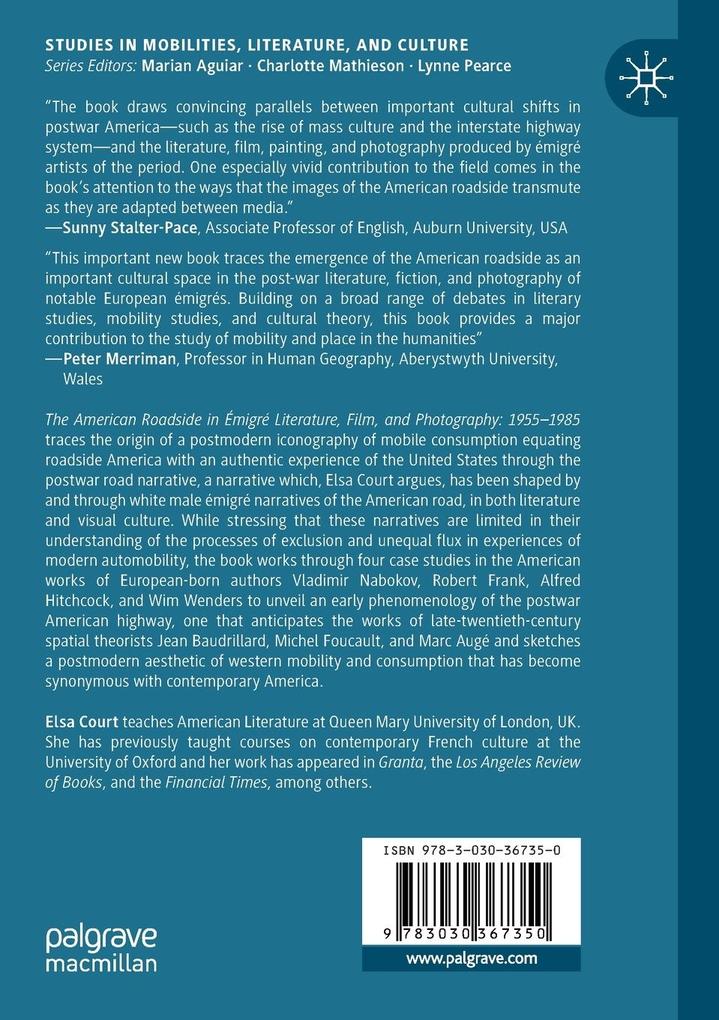 Weitere Ansicht: The American Roadside in Émigré Literature, Film, and Photography | Elsa Court