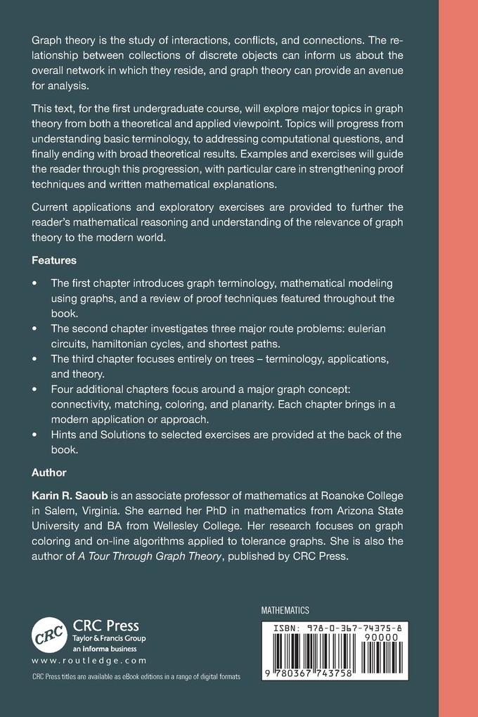 Weitere Ansicht: Graph Theory | Karin R Saoub