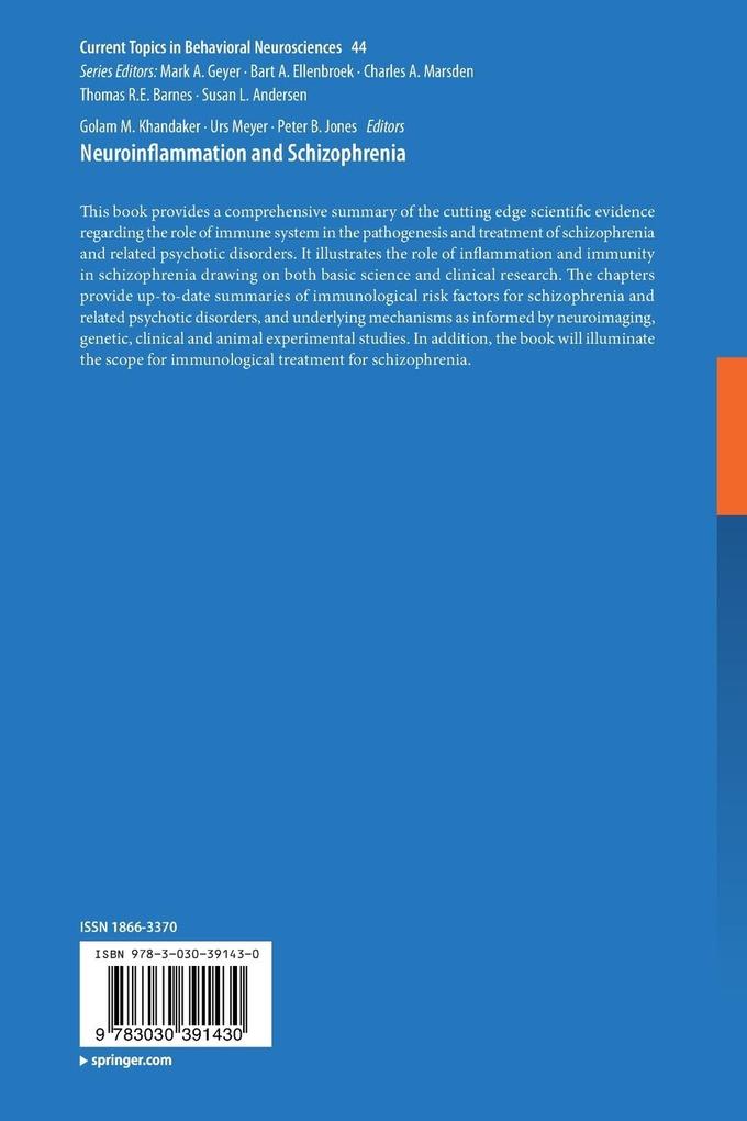 Weitere Ansicht: Neuroinflammation and Schizophrenia
