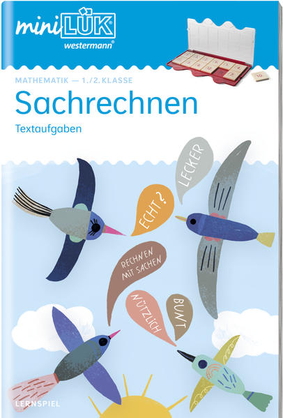 Produktbild: miniLÜK. 1./2. Klasse - Mathematik: Sachrechnen - Textaufgaben (Überarbeitung) | Lieselotte Pacher